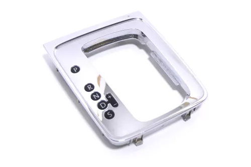 VW Passat 3C Schaltknauf Automatik Abdeckung Schaltabdeckung chrom