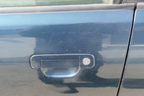 Audi A4 B5 Tür nur Türblatt vorne links Fahrertür grün LZ6U Kombi od Limo (156427)