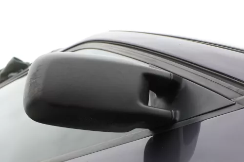 VW Passat 3A 35i elektrischer Spiegel Außenspiegel rechts + Glas schwarz matt (156507)