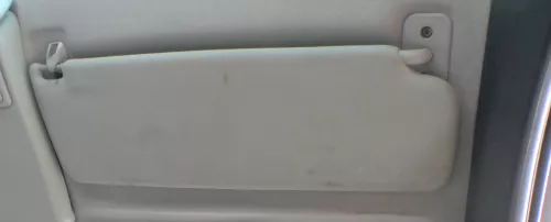 VW Passat 3B 3A 35i Sonnenblende rechts grau beleuchtet grau (156531)