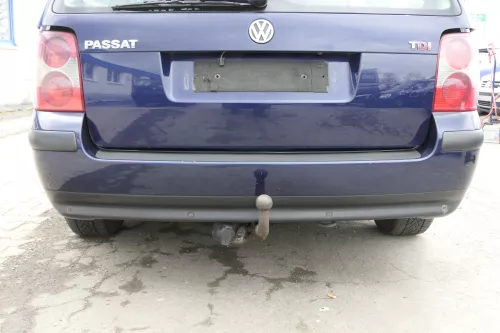 VW Passat 3BG Kombi Stoßstange hinten Heckstoßstange Stoßfäng blau LB5N indigo