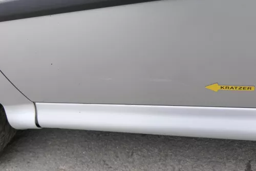 Skoda Octavia 1U Kombi + Limo Tür vorne links Fahrertür silber grau LF7T 9102 (156583)