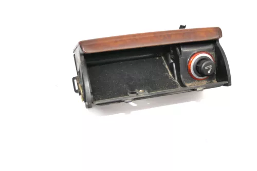 VW Passat 3BG Aschenbecher Zigarettenanzünder vorne Dekor Holz optik 93G (156654)