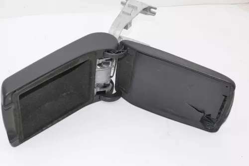 Audi A6 4F C6 Mittelarmlehne Armlehne original schwarz Leder S-line black MÄNGEL (156796)