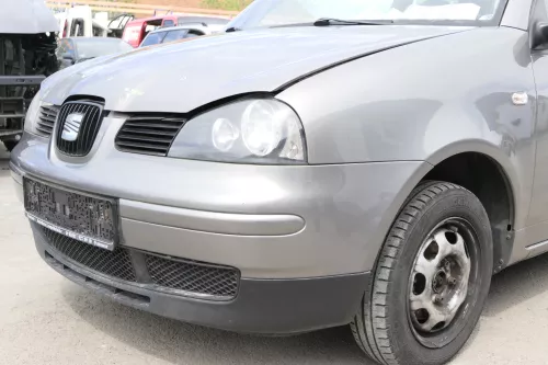 Seat Arosa 6H Stoßstange Frontstoßstange vorne grau LS7U ab ca.Bj. 2000 Facelift (156844)