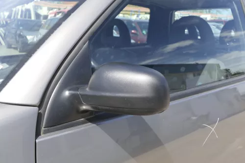 VW Lupo Arosa manueller Spiegel Außenspiegel links manuell schwarz matt großer (156850)