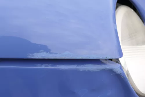 VW Lupo Motorhaube KLappe vorne grau blau LR5A softblau Frontklappe Haube (156881)