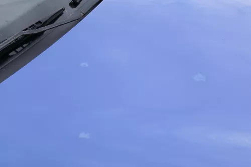 VW Lupo Motorhaube KLappe vorne grau blau LR5A softblau Frontklappe Haube (156881)