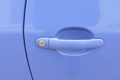 VW Lupo Seat Arosa Tür vorne rechts Beifahrertür blau LR5A (mechanischer Fenster (156884)
