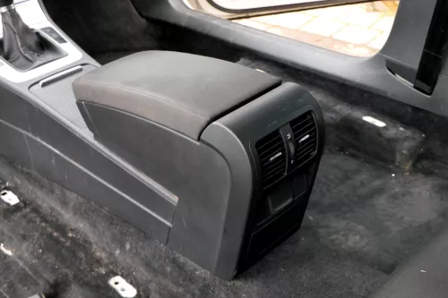 VW Passat 3C Mittelarmlehne Armlehne Fach original komplett zum nachrüsten Stoff (157028)