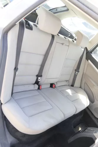 Skoda Octavia 1Z Sitz Sitze hinten Rückbank Rücksitzbank Lehne achat grau - ohne