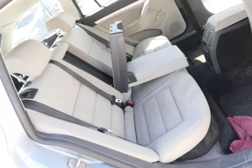 Skoda Octavia 1Z Sitz Sitze hinten Rückbank Rücksitzbank Lehne achat grau - ohne (157065)