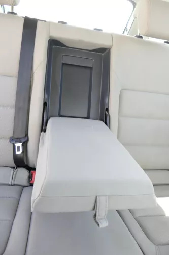 Skoda Octavia 1Z Sitz Sitze hinten Rückbank Rücksitzbank Lehne achat grau - ohne (157065)