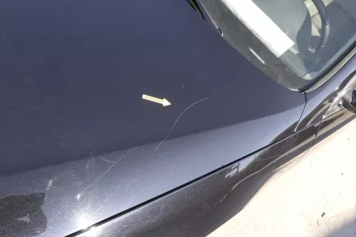 VW Passat 3C Motorhaube Klappe vorne vorn Haube schwarz LC9X deepblack black (157079)