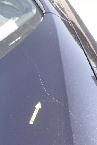 VW Passat 3C Motorhaube Klappe vorne vorn Haube schwarz LC9X deepblack black (157079)