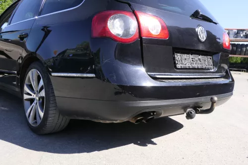 VW Passat 3C Kombi Stoßstange hinten Heckstoßstange Stoßfänger schwarz LC9X blac (157086)