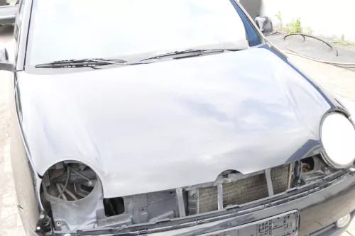 VW Lupo Motorhaube Klappe Frontklappe Haube vorne schwarz L041 uni black (157173)