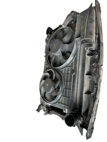 Skoda Octavia 1Z Schloßträger Vorderwand 1Z0805591F Kühler Kondensator 1.9 TDI B (157217)