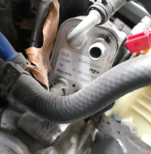 VW T5 Touareg 7L Kühler Kraftstoffkühler 3,0 TDI 7L6203491D