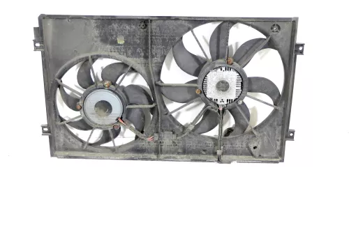 VW Golf 5 Lüfterzarge Lüfter Kühlerlüfter Klimaanlage 1K0121207BB Eos Touran (157238)