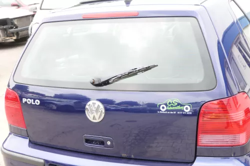 VW Polo 6N2 Heckklappe Klappe hinten Kofferraumklappe blau LB5N-ohne Anbauteil (157249)