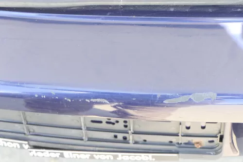 VW Golf 4 1J Limousine Stoßstange hinten Heckstoßstange Stoßfänger blau LB5N (157319)