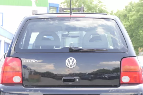 VW Lupo 6X Heckklappe Klappe Kofferraumklappe Scheibe schwarz L041 uni