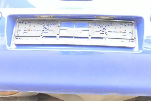 VW Polo 6N2 Stoßstange hinten Heckstoßstange Stoßfänger blau LA5C surf (157474)