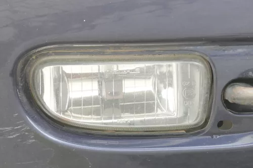 VW T4 Multivan Lange Version Stoßstange Frontstoßstange vorne blau LN5Y Nebelsch (157564)