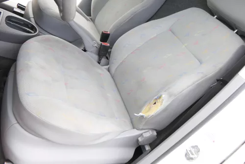 VW Caddy 3 2k Sitz Fahrersitz vorne links Fahrer (ohne die Kopfstütze)