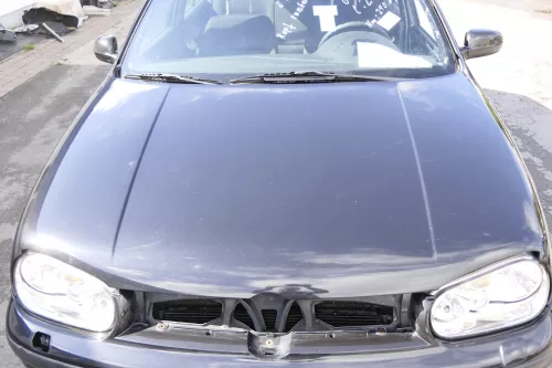 VW Golf 4 Motorhaube Haube Klappe vorne schwarz LC9Z metallic blackmagic  v (157733)