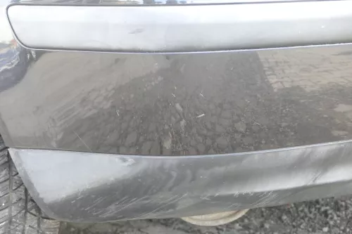 VW Golf 4 Limousine Stoßstange hinten Heckstoßstange Stoßfänger schwarz LC9Z p (157736)