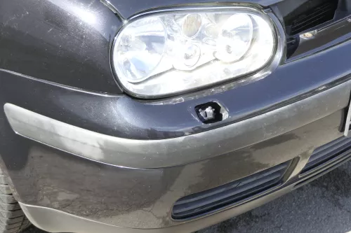 VW Golf 4 Stoßstange vorne Stoßfänger vorn vorne schwarz LC9Z schwarz SWR (157737)