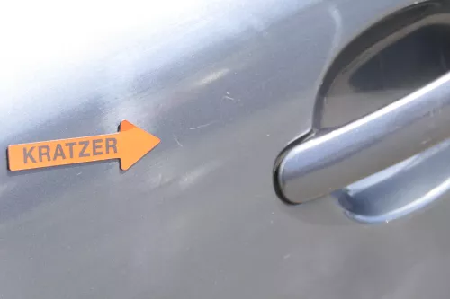 Skoda Octavia 1Z Kombi Tür hinten links grau LF7V (ohneAnbauteile) (157824)