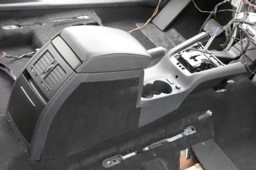 Octavia 1Z Mittelarmlehne Armlehne Lehne Mitte verschiebar nachrüsten Leder (157829)