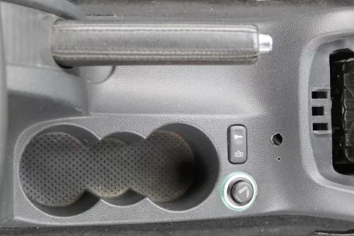 Skoda Octavia 1Z Handbremse Feststellbremse Leder schwarz Handbremshebel (157830)