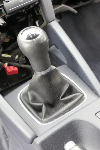 Audi A3 8P Schaltknauf Schaltsack Schaltung Schaltknüppel 6-Gang Original schwar