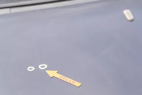 VW Passat 3A 35i Motorhaube Klappe vorne vorn Haube schwarz LC9Z (157929)