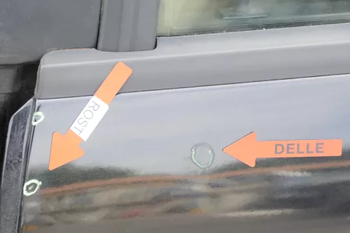 VW Passat 3A 35i Kombi Variant Tür hinten links schwarz LC9Z ohneAnbauteile (157940)