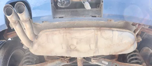 Audi A3 8P Auspuff Endschalldämpfer hinten 1.9TDI BLS BKC Motor 77kw 1K6253609BC