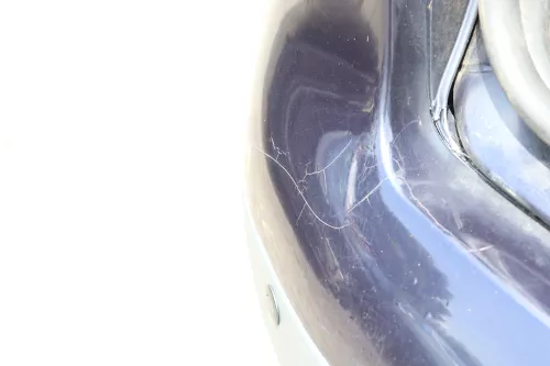 Audi A6 4B Limousine Stoßstange hinten Heckstoßstange Stoßfänger blau LZ5L PDC n (157997)