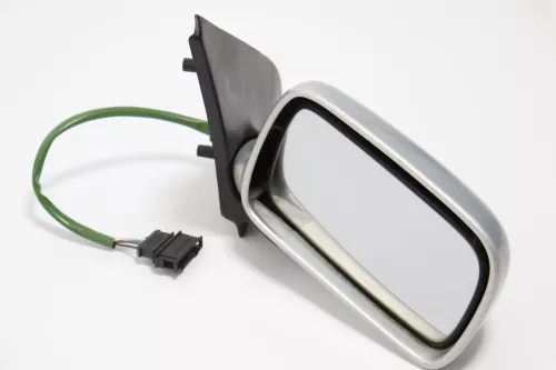 VW Polo 6N elektrischer elektrisch Spiegel Außenspiegel rechts silber LB7Z &Glas