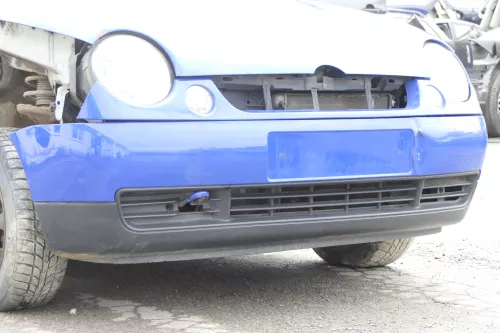 VW Lupo Stoßstange vorne Frontstoßstange Stoßfänger blau LW5Z jazzblue (158150)