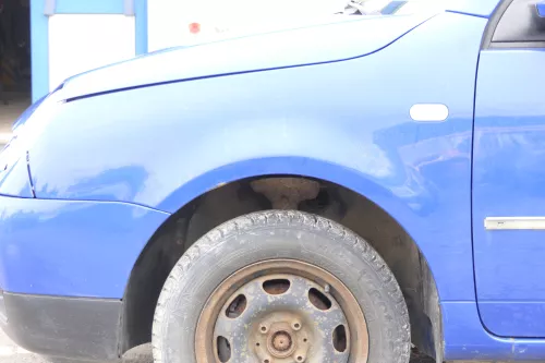 VW Lupo 6X Kotflügel vorne links jazzblue blau LW5Z vorn