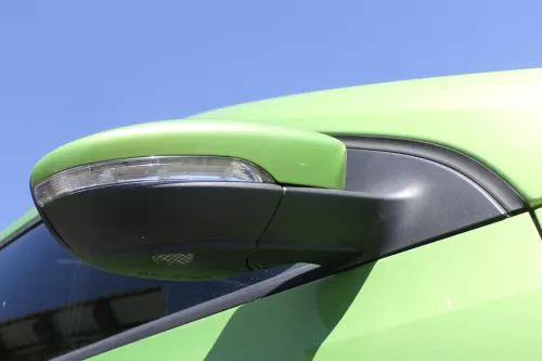 VW Scirocco 3 elektrischer Spiegel Außenspiegel rechts grün LR6T anklappbar Memo (158190)