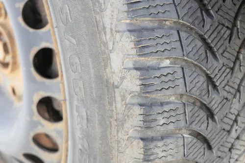 4x VW Golf 6 Plus 5M 195/65 R15 91T Winterreifen M+S Felgen Reifen M&S 5-7mm (158314)