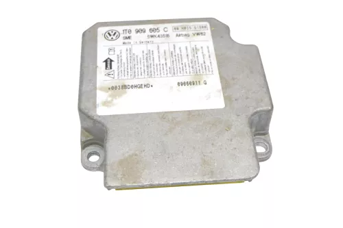 Toura Steuergerät Airbag Airbagsteuergerät 1T0909605C 09 002 H025 S1500 5WK43518
