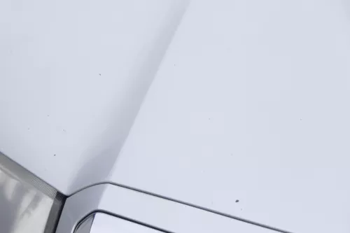 Skoda Fabia 6Y Motorhaube KLappe vorne silber grau LF7T + Grill (158337)