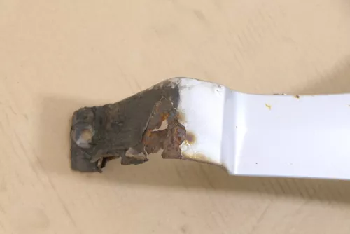 Skoda Fabia 6Y Kotflügel vorne links grau silber LF7T auch Kombi - Rost - BILDER (158342)