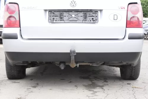 VW Passat 3BG Kombi Variant Stoßstange hinten Heckstoßstange LA7W grau silbe